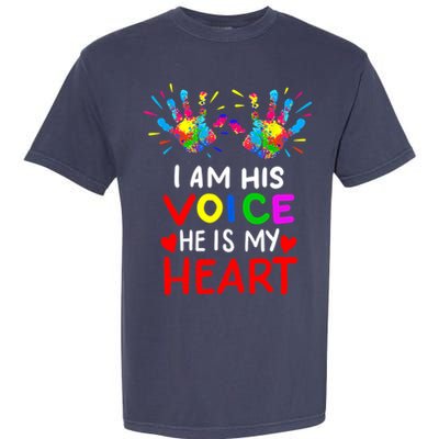 Mom Mama Autistic Autism Awareness Month Gifts Garment-Dyed Heavyweight T-Shirt