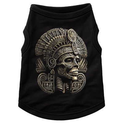 Mexican Mictlantecuhtli Aztec God Of Death Skull Doggie Tank