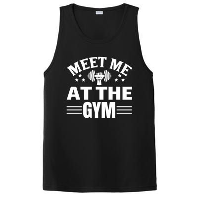 Meet Me At The Gymgift Awesome Fitness Gym Wear Workout Lifting Gift PosiCharge Competitor Tank