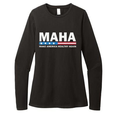 Maha Make America Healthy Again 2024 Us Election Gift Womens CVC Long Sleeve Shirt