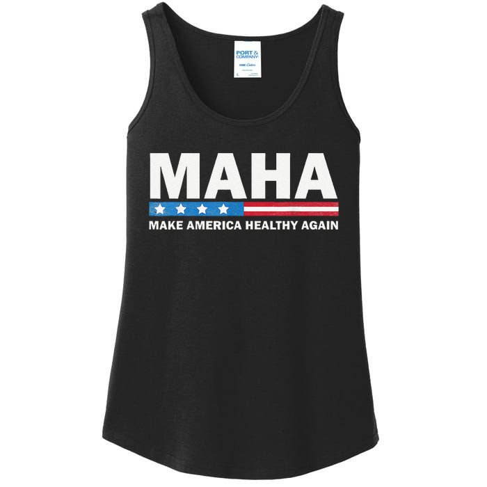 Maha Make America Healthy Again 2024 Us Election Gift Ladies Essential Tank