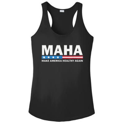 Maha Make America Healthy Again 2024 Us Election Gift Ladies PosiCharge Competitor Racerback Tank