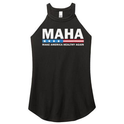 Maha Make America Healthy Again 2024 Us Election Gift Women's Perfect Tri Rocker Tank