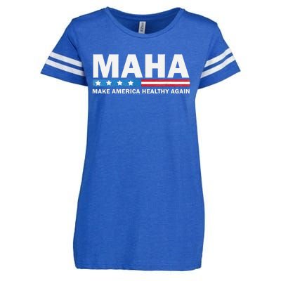 Maha Make America Healthy Again 2024 Us Election Gift Enza Ladies Jersey Football T-Shirt