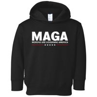 Maga Morons Are Governing America Toddler Hoodie