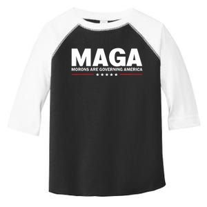 Maga Morons Are Governing America Toddler Fine Jersey T-Shirt