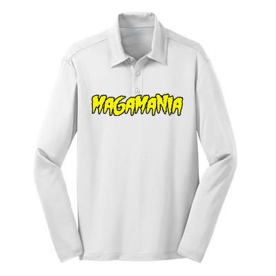 Magamania Silk Touch Performance Long Sleeve Polo