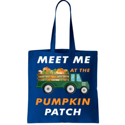 Meet Me At The Pumpkin Cool Patch Halloween Costume Gift Tote Bag