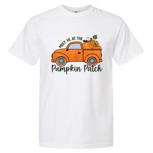 Meet Me At The Pumpkin Halloween Patch Cool Gift Garment-Dyed Heavyweight T-Shirt