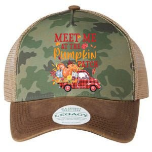 Meet Me At The Pumpkin Patch Autumn Fall Truck Colorful Gift Legacy Tie Dye Trucker Hat