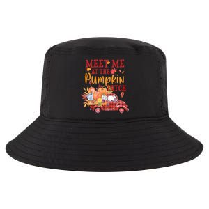 Meet Me At The Pumpkin Patch Autumn Fall Truck Colorful Gift Cool Comfort Performance Bucket Hat