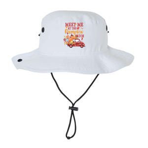 Meet Me At The Pumpkin Patch Autumn Fall Truck Colorful Gift Legacy Cool Fit Booney Bucket Hat