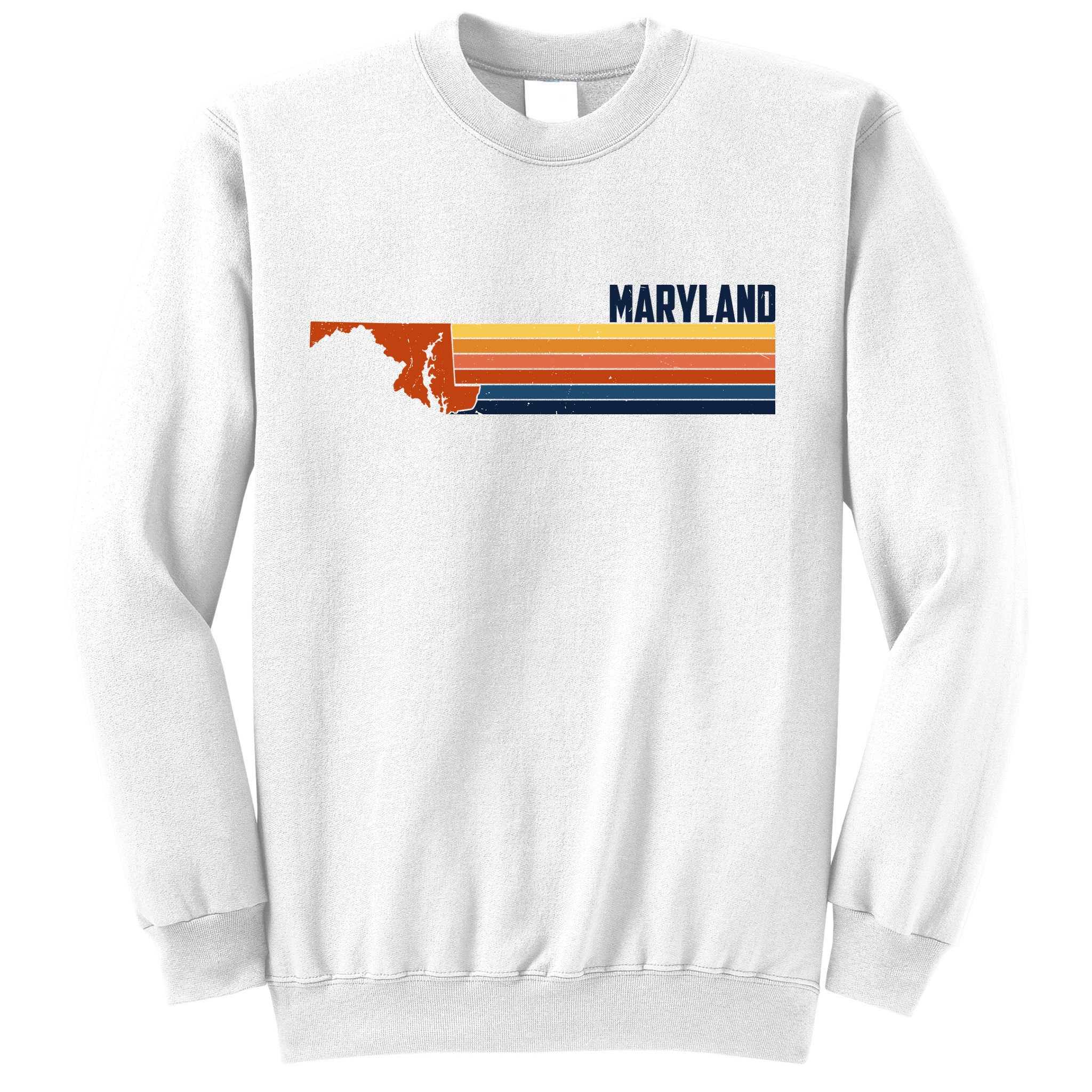 Retro Vintage Maryland Sweatshirt