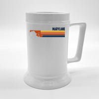 Retro Vintage Maryland Beer Stein