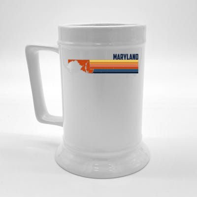 Retro Vintage Maryland Beer Stein