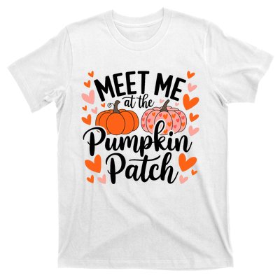 Meet Me At The Pumpkin Patch Truck Halloween Hello Fall 2024 T-Shirt