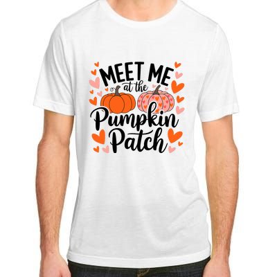 Meet Me At The Pumpkin Patch Truck Halloween Hello Fall 2024 Adult ChromaSoft Performance T-Shirt