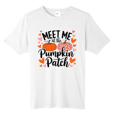 Meet Me At The Pumpkin Patch Truck Halloween Hello Fall 2024 Tall Fusion ChromaSoft Performance T-Shirt