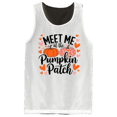 Meet Me At The Pumpkin Patch Truck Halloween Hello Fall 2024 Mesh Reversible Basketball Jersey Tank