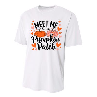 Meet Me At The Pumpkin Patch Truck Halloween Hello Fall 2024 Performance Sprint T-Shirt