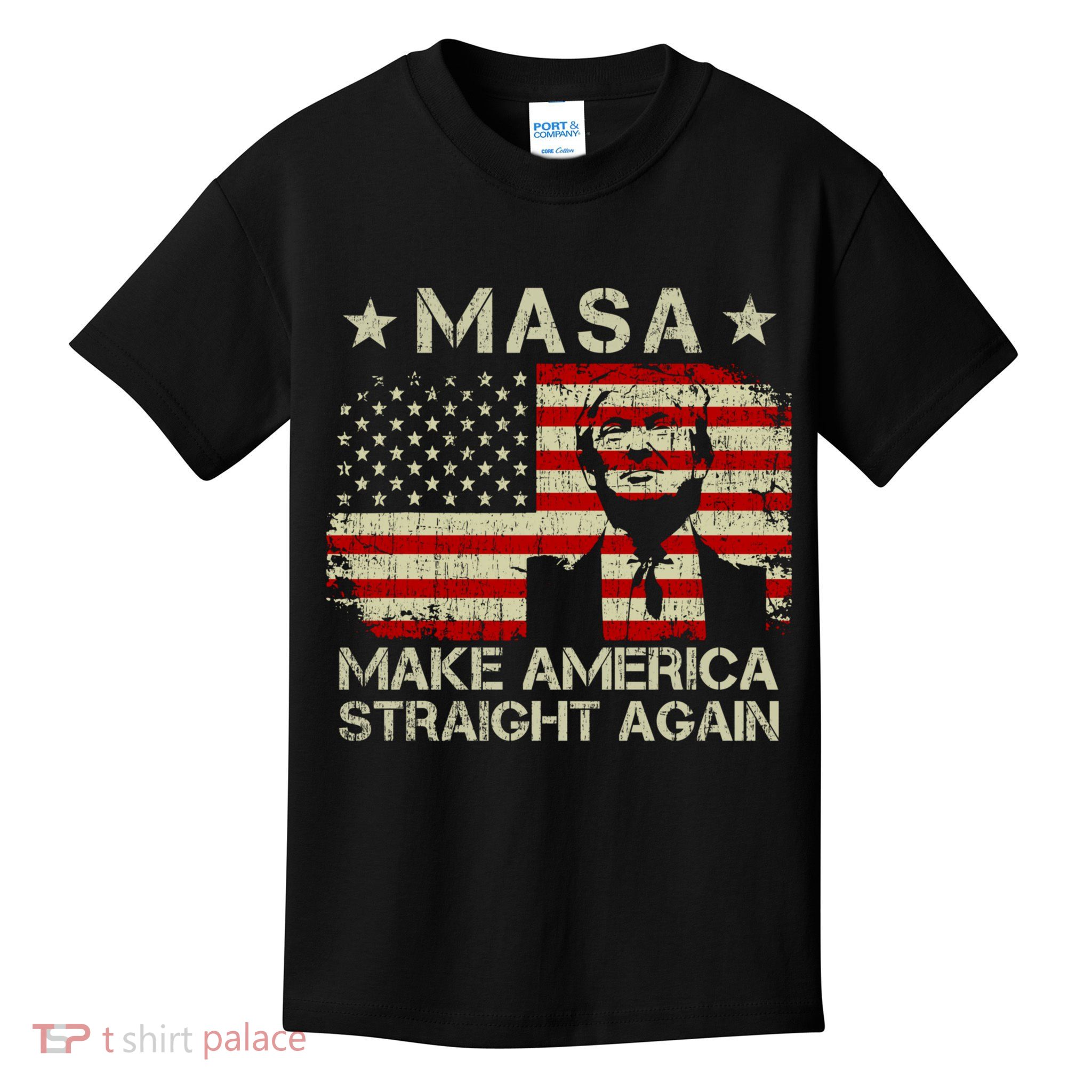 MASA Make America Straight Again Kids T-Shirt