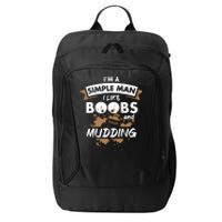 Mudding Mud ATV Funny 4x4 Wheeler City Backpack