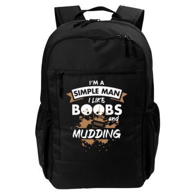 Mudding Mud ATV Funny 4x4 Wheeler Daily Commute Backpack