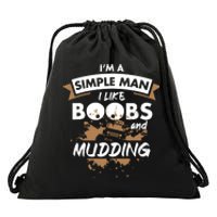 Mudding Mud ATV Funny 4x4 Wheeler Drawstring Bag