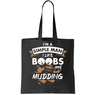 Mudding Mud ATV Funny 4x4 Wheeler Tote Bag