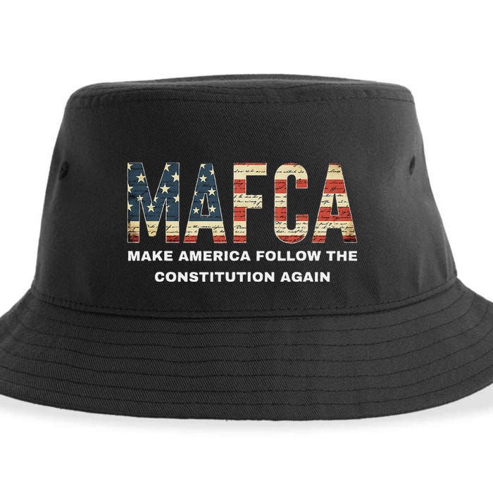 Mafca Make America Follow The Constitution Again Sustainable Bucket Hat
