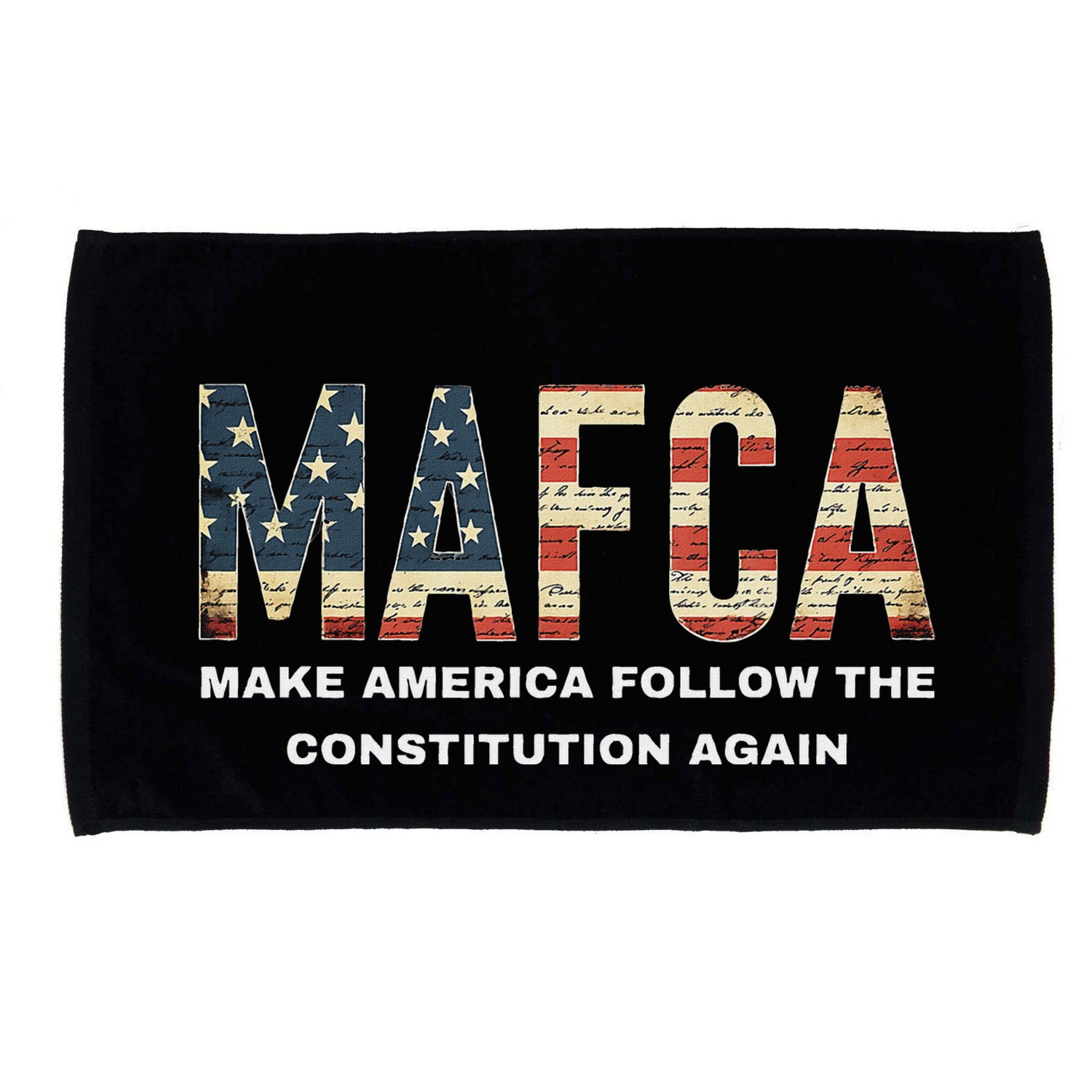 Mafca Make America Follow The Constitution Again Microfiber Hand Towel