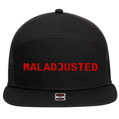 Maladjusted 7 Panel Mesh Trucker Snapback Hat