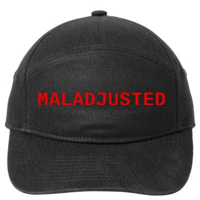 Maladjusted 7-Panel Snapback Hat