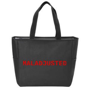 Maladjusted Zip Tote Bag