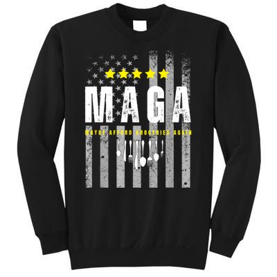 Maga Maybe Afford Groceries Again Sweatshirt