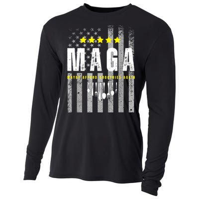 Maga Maybe Afford Groceries Again Cooling Performance Long Sleeve Crew