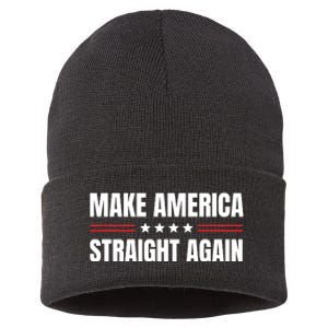 MASA Make America Straight Again Sustainable Knit Beanie