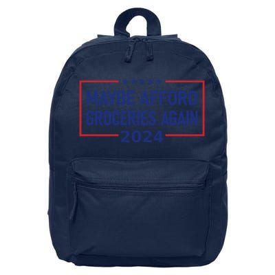 Maga Maybe Afford Groceries Again 16 in Basic Backpack