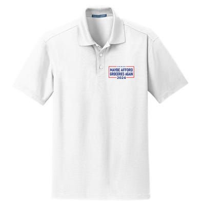 Maga Maybe Afford Groceries Again Dry Zone Grid Polo