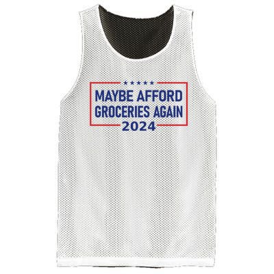 Maga Maybe Afford Groceries Again Mesh Reversible Basketball Jersey Tank