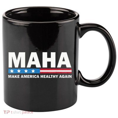 Maha Make America Healthy Again 2024 11oz C Handle Ceramic Mug