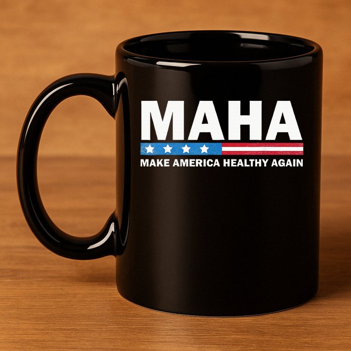 Maha Make America Healthy Again 2024 11oz C Handle Ceramic Mug