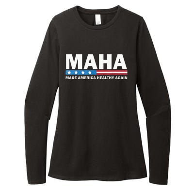 Maha Make America Healthy Again 2024 Womens CVC Long Sleeve Shirt