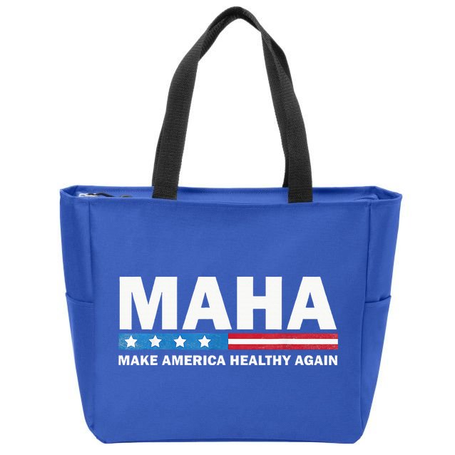 Maha Make America Healthy Again 2024 Zip Tote Bag
