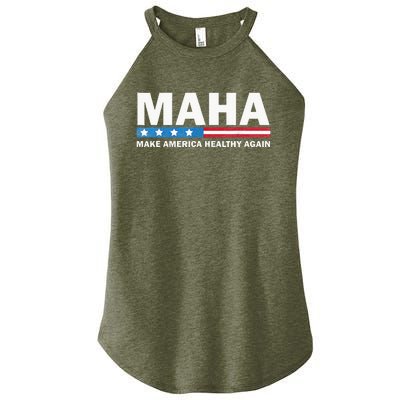 Maha Make America Healthy Again 2024 Women's Perfect Tri Rocker Tank