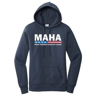 Maha Make America Healthy Again 2024 Women's Pullover Hoodie