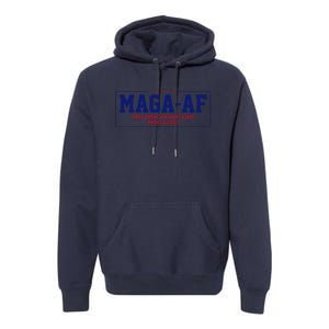 Magaa.F. Make American Great Again America First Premium Hoodie