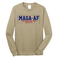 Magaa.F. Make American Great Again America First Long Sleeve Shirt