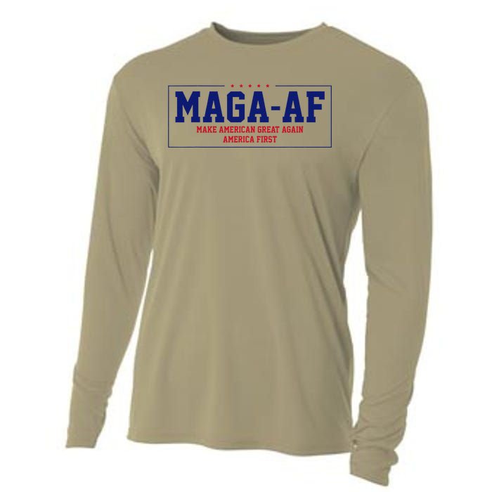 Magaa.F. Make American Great Again America First Cooling Performance Long Sleeve Crew