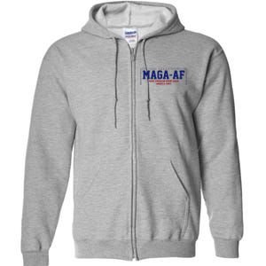 Magaa.F. Make American Great Again America First Full Zip Hoodie